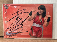 Aki Shizuku 雫有希 2016 BBM True Heart Woman's Pro Wrestling Autograph #30/84 SP