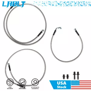 LABLT 48RE Transmission Cooler Hoses Lines Kit For 2003-2007 Dodge Ram Cummins - Foto 1 di 10