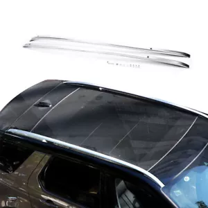 Silver Roof Side fits for Discovery Sport 2015-2023 Rail Racks Luggage Carrier - Picture 1 of 8