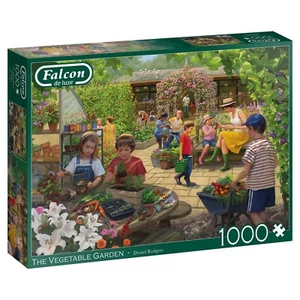 The Vegetable Garden ~ Falcon De Luxe Jumbo 1000pc Jigsaw Puzzles - Picture 1 of 4