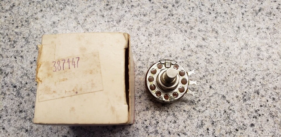 387147 rotary speed control switch for Johnson Evinrude OMC trolling motor - Image 1 of 1