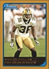 A1971- 2006 Bowman Football Assorted Insert Cards -You Pick- 10+ FREE US SHIP