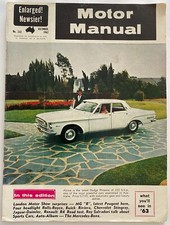 Dec 62 Holden Premier Falcon XL Datsun Bluebird Mercedes 300SL 300 Jaguar XK150