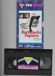 VPS Glasbox Charles Bronson Die Valachi Papiere VHS Rarität FSK 18 - Bild 1 von 2