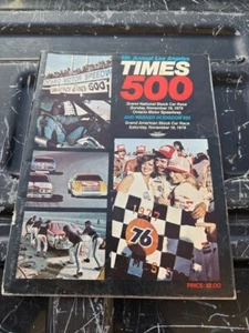 1978 LA TIMES 500 OFFICAL PROGRAM NASCAR RACE - Bild 1 von 1