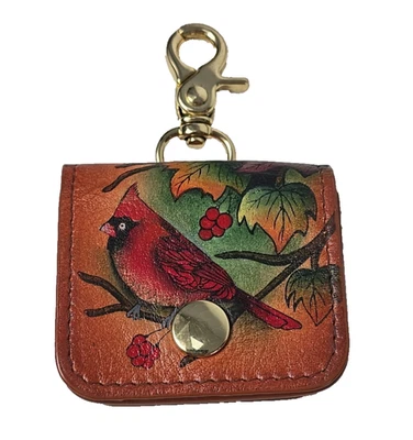 NWOT - Anuschka Hand Painted AIRPOD Leather Case - 15 Different To Choose From - Image 1 of 4