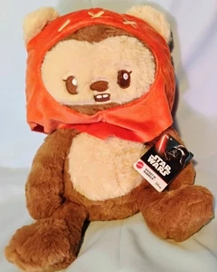 Peluche con peso Mattel Disney Star Wars Wicket W Warrick Ewok 14" nuevo con etiquetas - Imagen 1 de 4