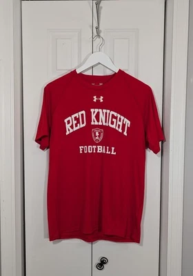Camiseta Under Armour Hombre Talla Mediana Caballero Rojo Fútbol Foto 1 de 4