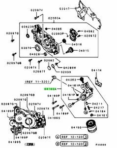 Bracket Assembly, Oil Filter For: Mitsubishi Lancer Evo 9 CT9A - Picture 1 of 1
