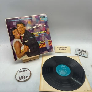 Louis Prima & Keely Smith With...- Las Vegas Prima Style  VG+/VG+   1958 - Picture 1 of 3