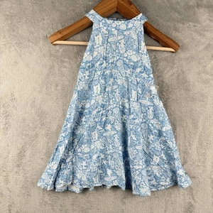 Disney Cruise Line Dress Girls Small Size 5 Castaway Cay Exclusive Hawaiian NWOT - Picture 1 of 11