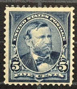 US Stamps - SC# 281 - MOGH - 5 Cent Small Banknote - 4th Issue- SCV - $32.50 - Picture 1 of 2