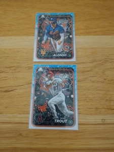 Lote de 2 vacaciones Topps 2024 - Mike Trout #H27 y Pete Alonso #H66 - Imagen 1 de 9