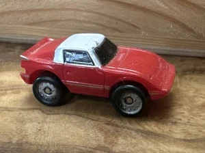 Vintage 1980s Galoob Micro Machines Mazda RX-7 Red White Roof - Picture 1 of 7