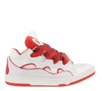 Zapatillas con cordones Lanvin Curb cualquier talla rojas y blancas Foto 1 de 4