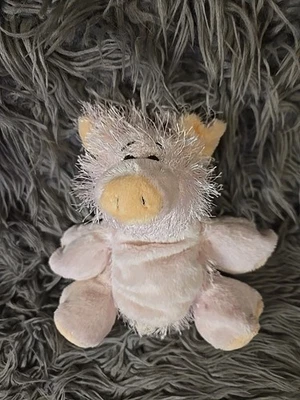 Ganz Webkinz FUZZY PINK PIG 8" Plush STUFFED ANIMAL Toy HM002- No Code - Image 1 of 4
