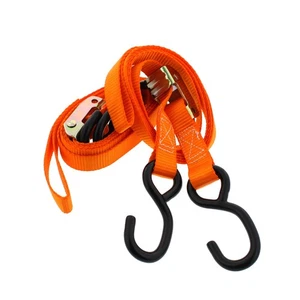 Race-Driven Cambuckle Tie Down Straps/ ATV MX Motorcycle Dirtbike Strap / Orange - Picture 1 of 1