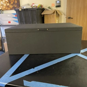 Stackers Premium Storage Box Black Large - Picture 1 of 5