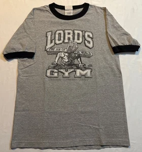 Camisa Timbre Vintage Living Epistles Lords Gym His Pain Your Gain Jesus Talla M - Imagen 1 de 11