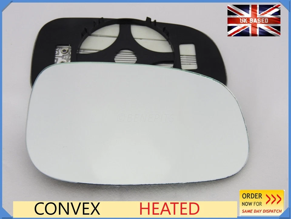 Espejo retrovisor de vidrio convexo térmico lado derecho para VOLVO C30 C70 2003-2008 Foto 1 de 1