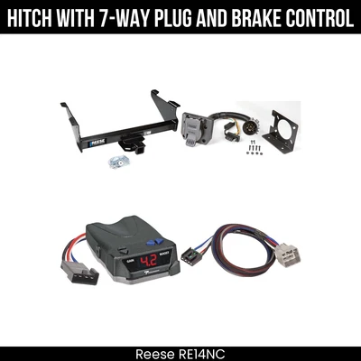 Control de freno de cableado paquete de remolque Reese para 03-24 Dodge Ram 2500 3500 03-08 Ram 1500 Foto 1 de 4