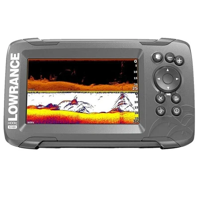 Lowrance Boat Sonar GPS 000-14197-001 | Hook2 5HDI 5 Inch Display - Image 1 of 4
