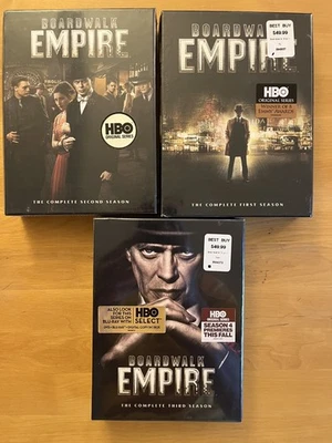 Boardwalk Empire: The Complete Seasons 1-3 DVD - New Factory Sealed Foto 1 de 2