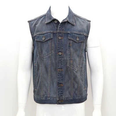 Marc Jacobs Men's Denim Vest 28953826 138215138 - Immagine 1 di 4