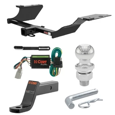 Curt Class 3 Trailer Hitch Tow Package for 1997-2001 Honda CR-V - Imagem 1 de 4