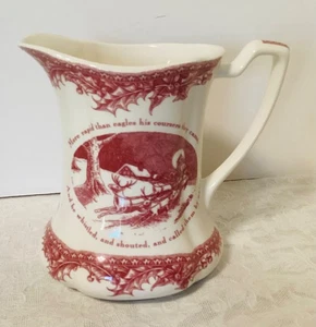 Jarra de leche Twas the Night Before Christmas 1,6 pintas 6,5" s22 - Imagen 1 de 7