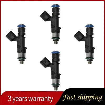 4x Inyector de combustible BE8Z9F593B para Ford Fiesta 2011-2015 2016 2017 4 puertas 1,6 L L4  Foto 1 de 4
