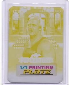 2025 Leaf Pop Century Hulk Hogan 1/1 Printing Plate - Picture 1 of 1