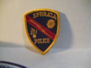 police patch  EPHRATA POLICE WASHINGTON BALL CAP SIZE - Picture 1 of 1