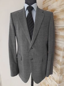 JOOP! FUNK-P Sakko Blazer Jacke Gr.102 grau mit PATCHES - Bild 1 von 9