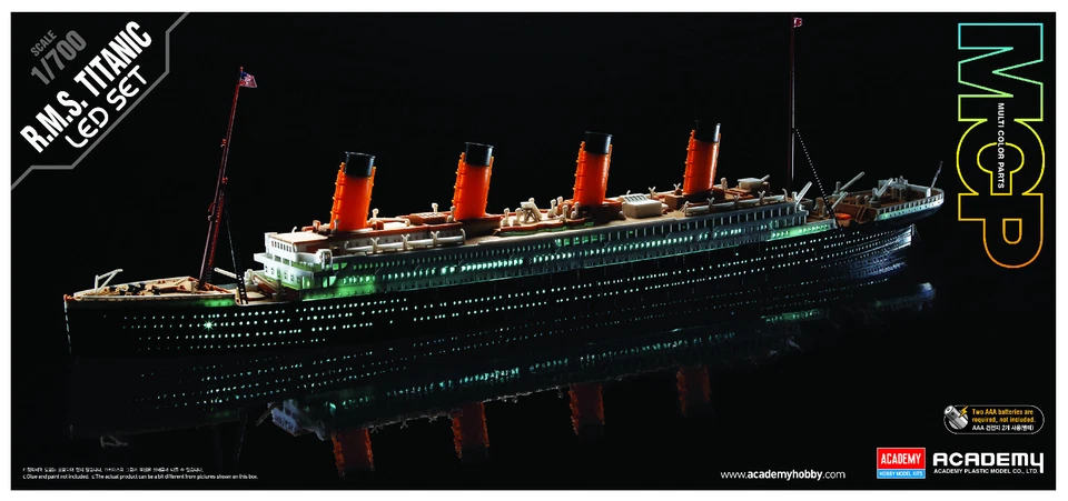 Academy 14220 1/700 R.M.S. TITANIC + LED SET MCP - Bild 1 von 1