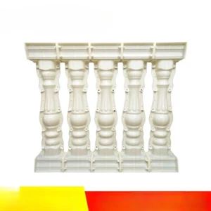 Home ement cast-in-place Roman column mold European outdoor balcony railing mold - Picture 1 of 22