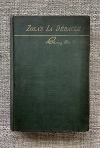 RARE VINTAGE 1905 La Debacle: The Downfall by Emile Zola, French Edition - Picture 1 of 8
