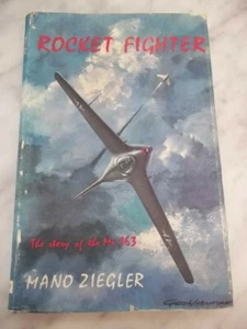 ROCKET FIGHTER by Mano Zeigler - RARE 1961 FIRST EDITION HCDJ! - Foto 1 di 12