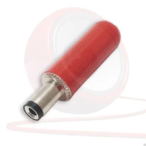 Conector de alimentación Switchcraft 765 rojo de 2,5 mm DC. FX Pedal Supply Whammy Line 6 Mesa - Imagen 1 de 2