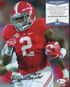 DERRICK HENRY ALABAMA SIGNED AUTOGRAPHED 8X10 PHOTO BECKETT WC05456 - Picture 1 of 1