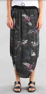 Falda mezcladora/playa oxidada para mujer Tropics negra talla: L - Imagen 1 de 3
