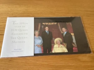 Royal Mail MINT The 100th year of H M Queen Elizabeth The Queen Mother stamps - Picture 1 of 2