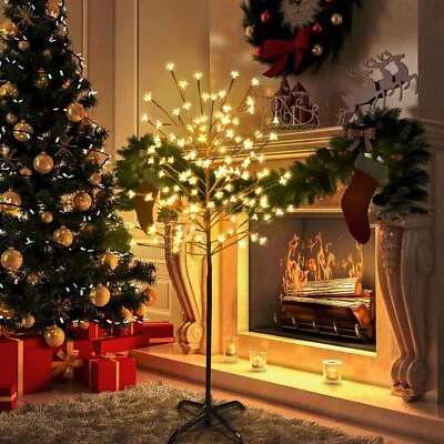 Artificial Tree Light Lamp for Bedroom Living Room Party Indoor Outdoor Decor - Image 1 of 4