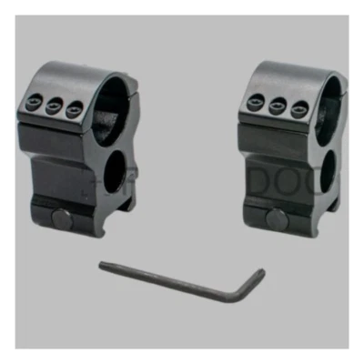 RIFLE DOC Alu Zielfernrohr Montageringe Picatinny Ø 25,4mm | HOHES PROFIL Gewehr