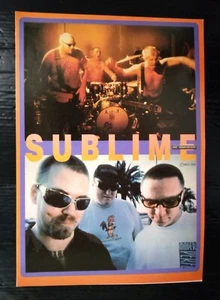 Sublime The Prodigy VINTAGE THAILAND ONLY 1 COLOR PAGE MEGA RARE!!! - Picture 1 of 2