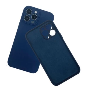 Silikon Flüssiggummi Soft Feel Hülle mit Kamera Linse Cover für alle iPhone 13 - Bild 1 von 1