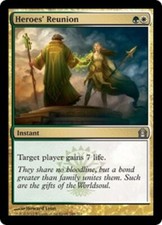 MTG 1x heroes' Reunion Return to Ravnica Card Magic The Gathering NM