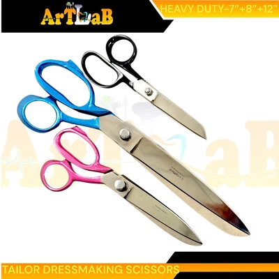 ARTLAB Heavy Duty Upholstery, Leather, Fabric Cutting Tailors Shears Arts & Crafts