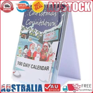 Desktop Advent Calendar Tear Off Countdown Calendar Christmas Table Decorations - Picture 1 of 11