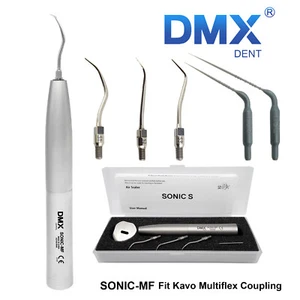 DMXDENT Sonic MF Dental Air Scaler Handpiece & 3Tips KaVo MULTIflex Coupling 4H - Picture 1 of 35